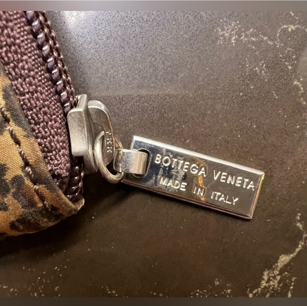 Vintage Rare Bottega Venetia Leopard Print Wallet - Picture 5 of 10